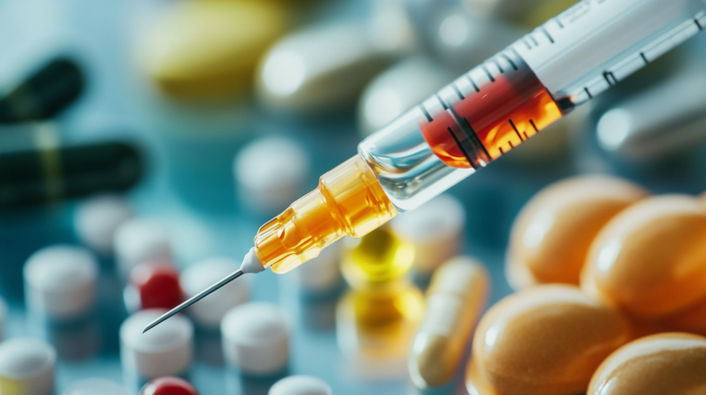 Syringe for Lipotropic and Vitamin Injections use